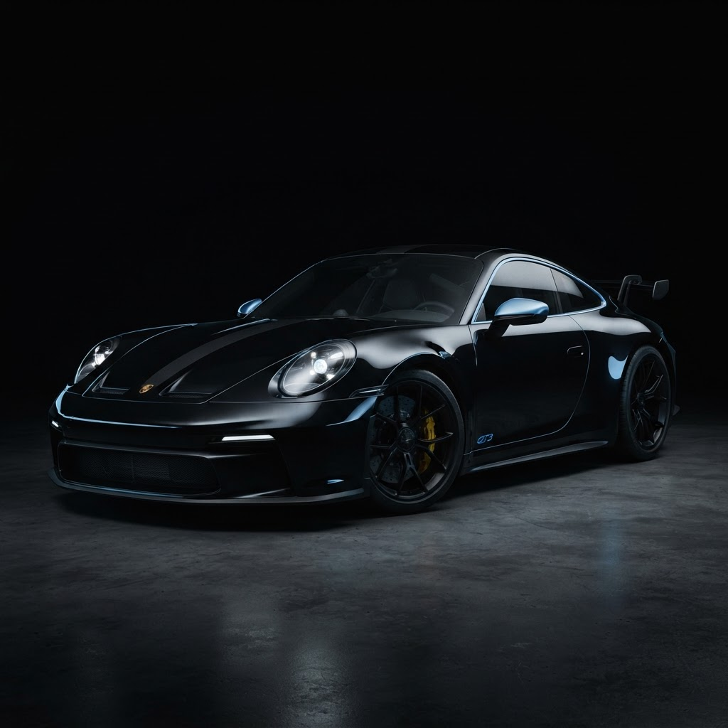 Museum-quality Porsche 911 automotive artwork
